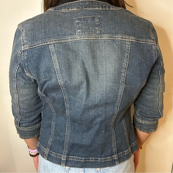Live A Little jean jacket - Picture 2 of 5